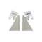 9" Clear Glass Horse Head Decorative Bookends with Pyramid Bases, 2ct.
